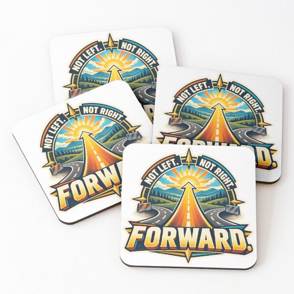 Item preview, Not Left Not Right Forward – Independent Centrist Political Unity designed and sold by Travelslightly.