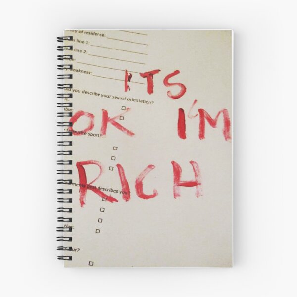 Item preview, it's ok i'm rich designed and sold by gum-boots.