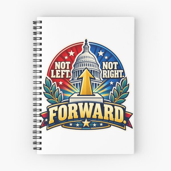 Item preview, Not Left Not Right Forward – Independent Centrist Political Unity designed and sold by Travelslightly.