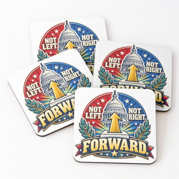 Item preview, Not Left Not Right Forward – Independent Centrist Political Unity designed and sold by Travelslightly.