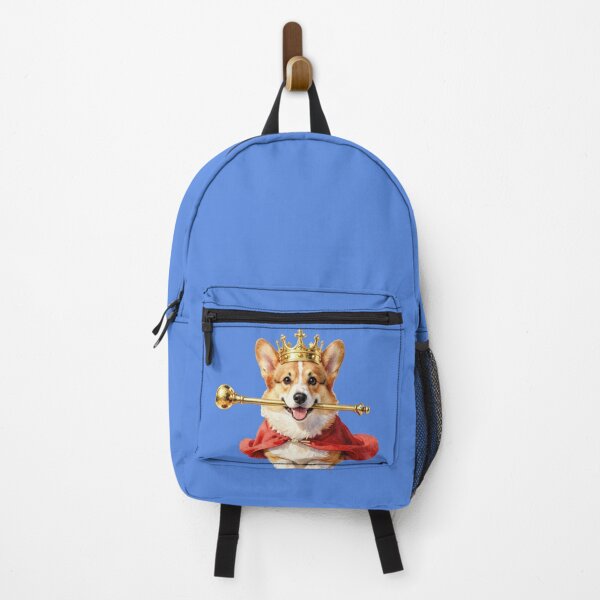 Item preview, Watercolor Royal Corgi Dog With Crown And Scepter designed and sold by WildArtIT.