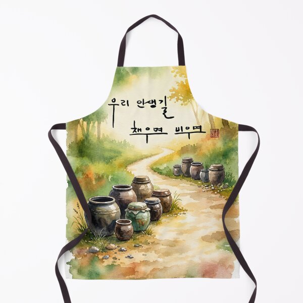 Item preview, Our Life's Path Korean Calligraphy Watercolor Art designed and sold by K-Brush.