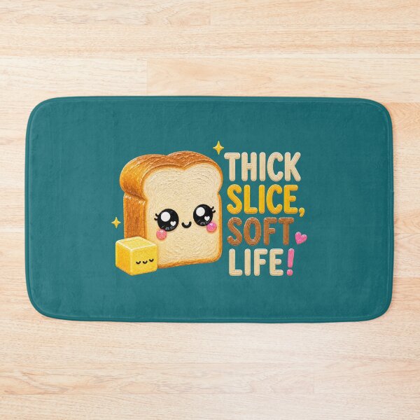 Item preview, Thick Slice Soft Life Cute Shokupan Toast designed and sold by Liv Solara.