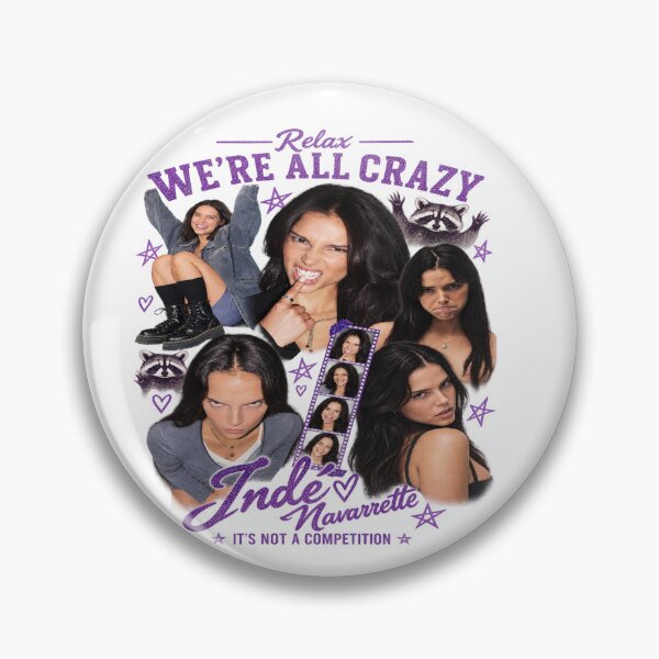 Item preview,  Inde Navarrette, Relax we're all crazy it's not a competition designed and sold by pixelartshop4r.