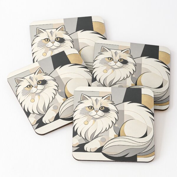 Item preview, cubist animal artwork designed and sold by forget45studio.
