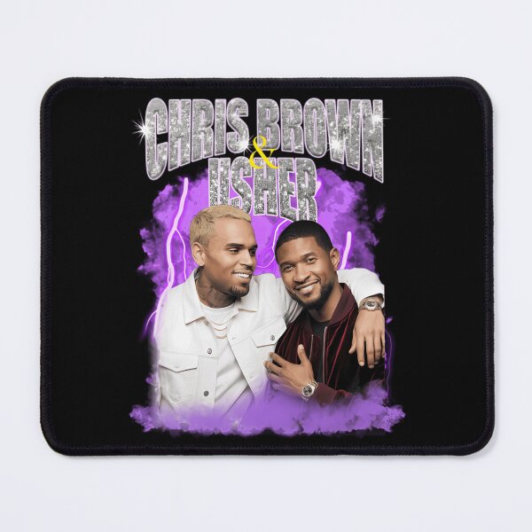 Item preview, Chris Brown Usher Oversized R&B Portrait Graphic Design designed and sold by Tammy Christensen.