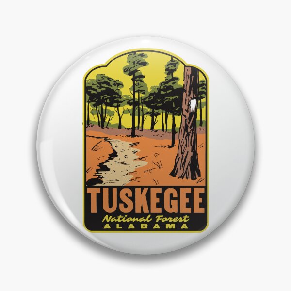 Item preview, Tuskegee National Forest Bartram Trail Retro Travel Art designed and sold by HalpinDesign.