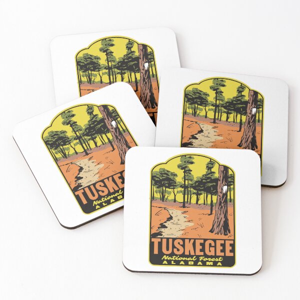 Item preview, Tuskegee National Forest Bartram Trail Retro Travel Art designed and sold by HalpinDesign.