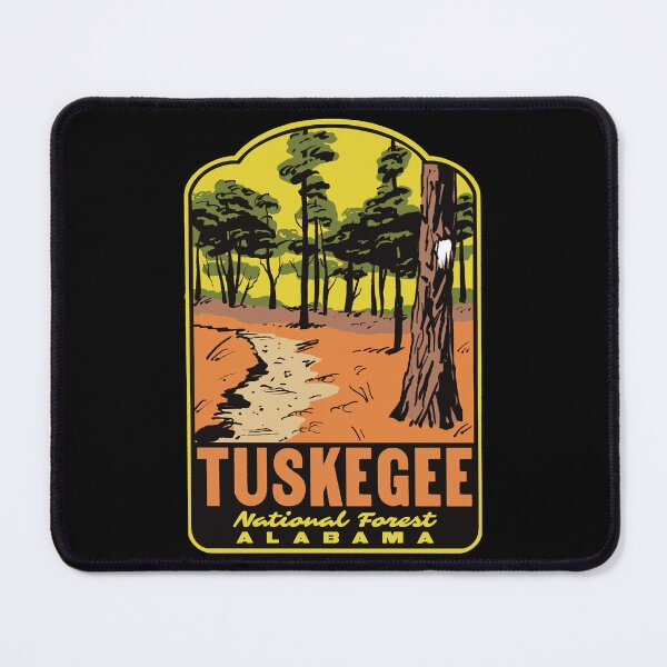 Item preview, Tuskegee National Forest Bartram Trail Retro Travel Art designed and sold by HalpinDesign.