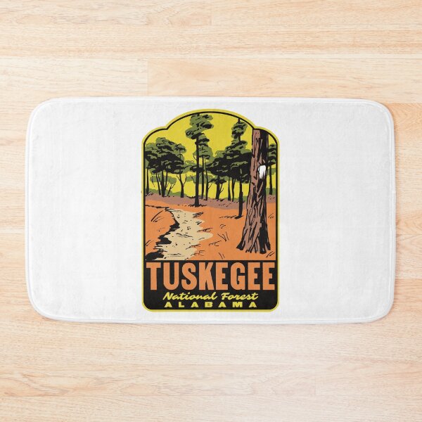 Item preview, Tuskegee National Forest Bartram Trail Retro Travel Art designed and sold by HalpinDesign.