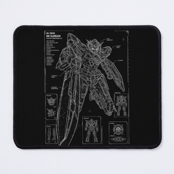 Item preview, Gundam Exia Blueprint – GN-001 Technical Mecha Schematic designed and sold by Dyan4.