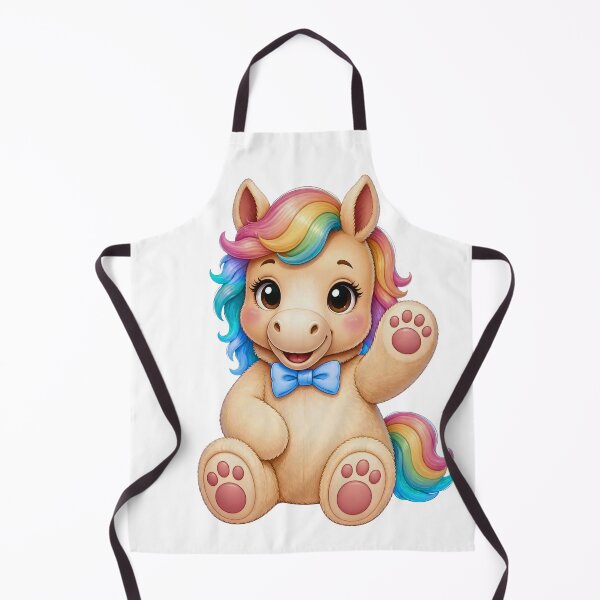 Item preview, Cute Kawaii Horse Bear Plush Hybrid designed and sold by Mementoo.