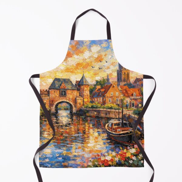 Item preview, A painting of Amersfoort, the Netherlands – A Beautiful place in Europe. designed and sold by GalleryKauffeld.