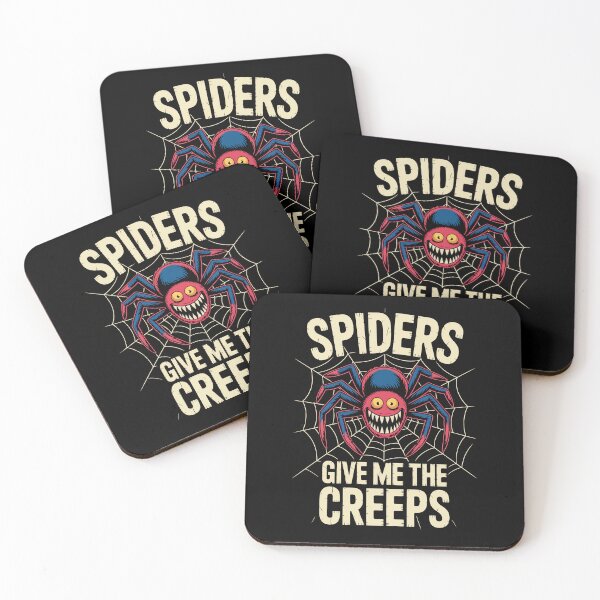 Item preview, SPIDERS GIVE ME THE CREEPS designed and sold by jkrphoto.