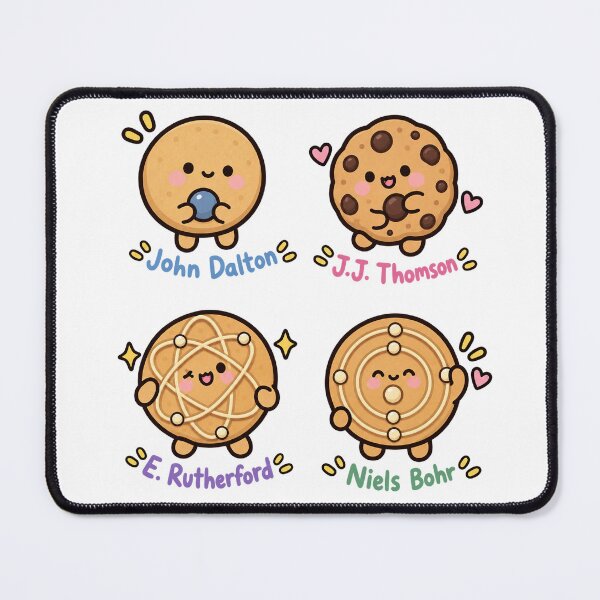 Item preview, Evolution of Atomic Models Cute Chemistry Science designed and sold by EntropyThreads.