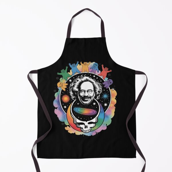 Item preview, Cosmic Jerry Garcia Skull Rainbow Bears Psychedelic Art Essential designed and sold by ZenithPrints51.