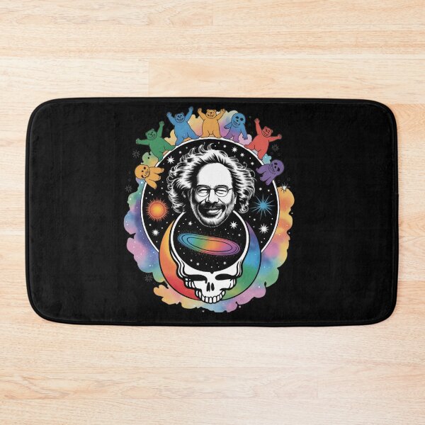 Item preview, Cosmic Jerry Garcia Skull Rainbow Bears Psychedelic Art Essential designed and sold by ZenithPrints51.