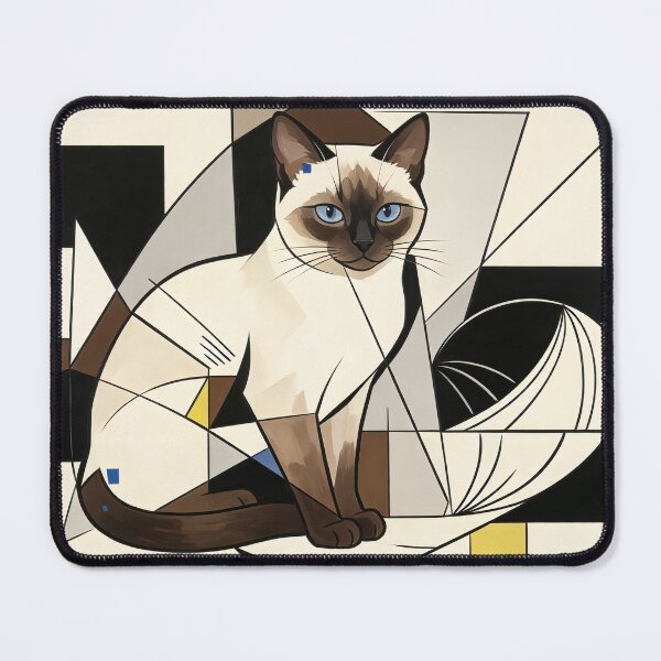 Item preview, cubist animal artwork designed and sold by forget45studio.