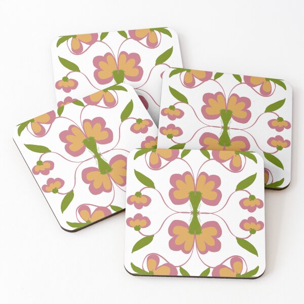 Item preview, Symmetrical flowers designed and sold by La boutique de Clémence.