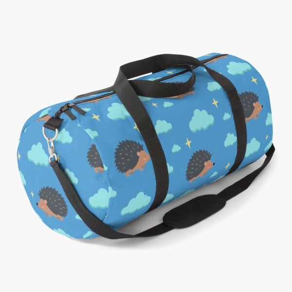 Item preview, Cute Hedgehog in the Clouds Night Sky Pattern designed and sold by ElenMart.
