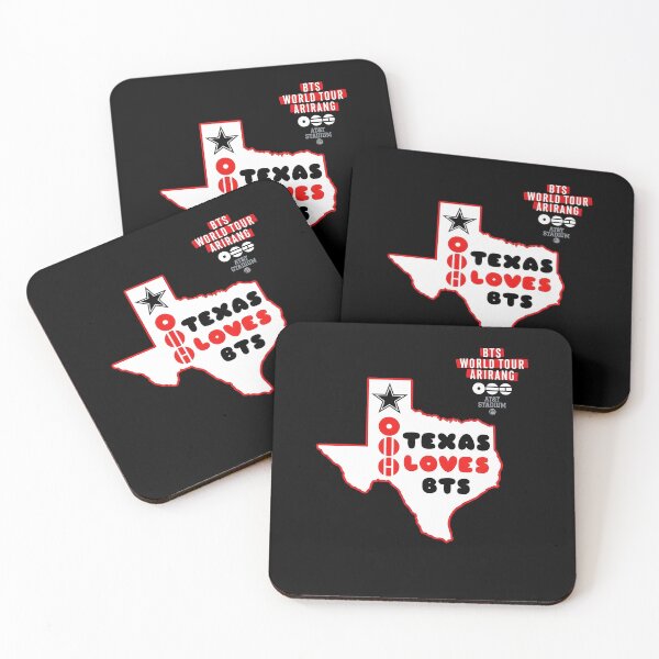 Item preview, BTS Texas Loves BTS World Tour Arirang Arlington Texas designed and sold by Noctivyra.