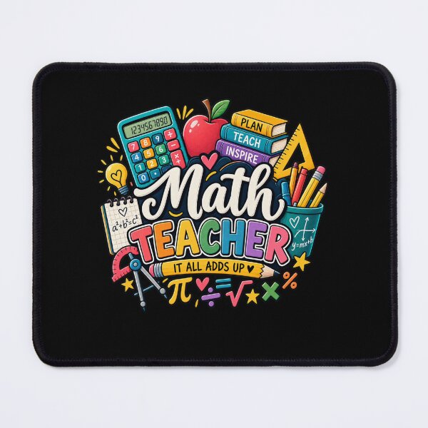 Item preview, Math Teacher It All Adds Up Gift Back To School designed and sold by Corvoria.