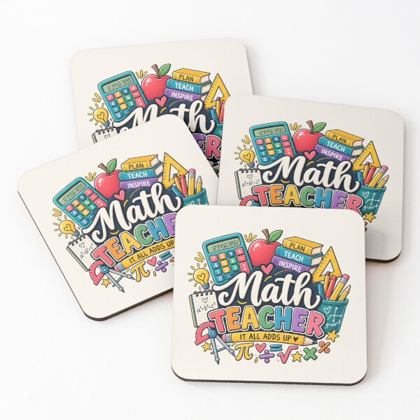 Item preview, Math Teacher It All Adds Up Gift Back To School designed and sold by Corvoria.