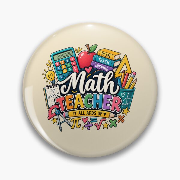 Item preview, Math Teacher It All Adds Up Gift Back To School designed and sold by Corvoria.