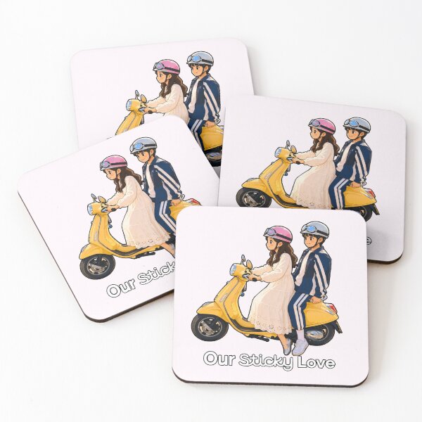 Item preview, Our sticky love- kdrama  designed and sold by Reets_Redbubble.