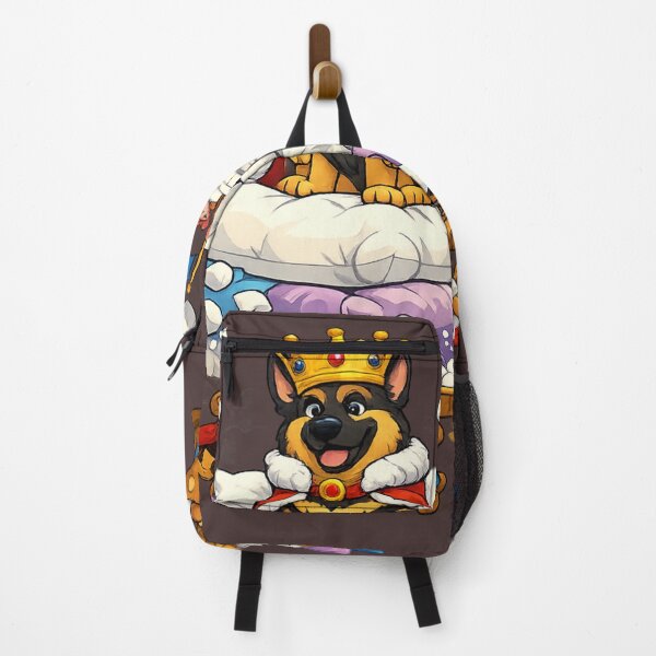 Item preview, Royal dog on his cushion throne designed and sold by NorthPeak Studio.