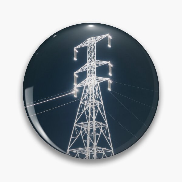 Item preview, Glowing Pylon Neural Network Electric Grid designed and sold by Pylon-Bureau.