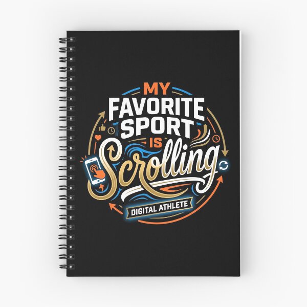 Item preview, My Favorite Sport Is Scrolling Funny Social Media designed and sold by DuckOddity.