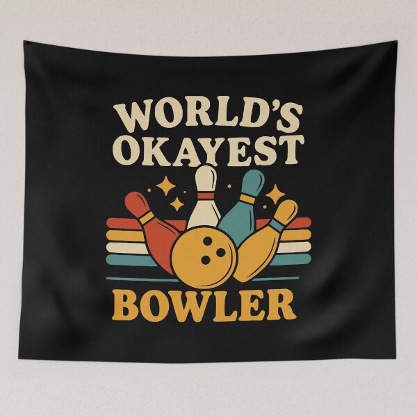 Item preview, bowling funny quote designed and sold by kiakuki.