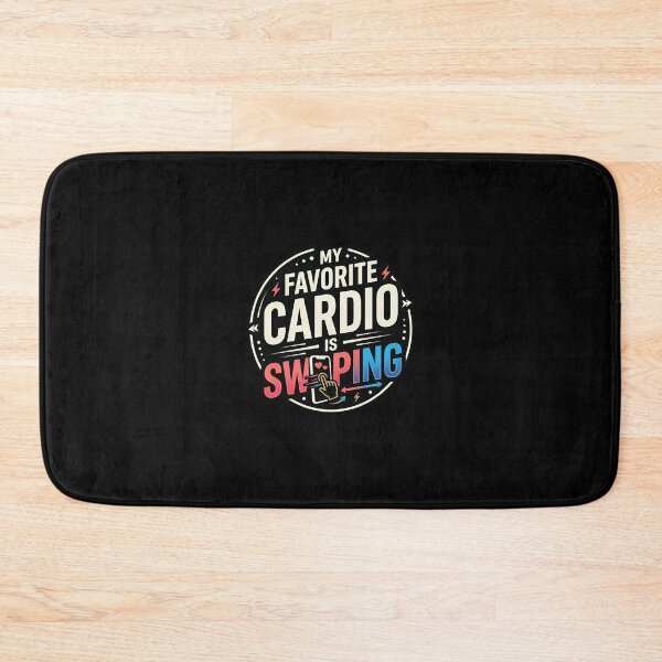 Item preview, My Favorite Cardio Is Swiping Dating App Humor designed and sold by DuckOddity.