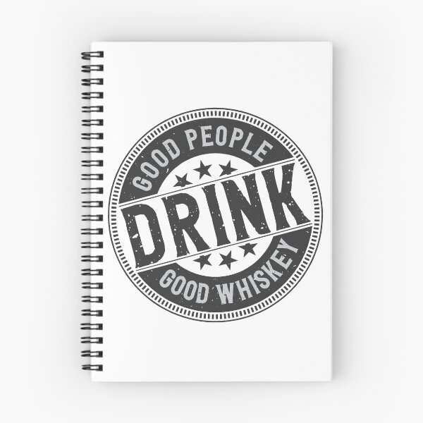 Item preview, Good People Drink Good Whiskey Vintage Stamp Badge Graphic designed and sold by heedooppod.
