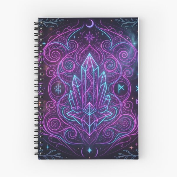 Item preview,  Crystal cluster and esoteric sigil mandala designed and sold by Azurart2.
