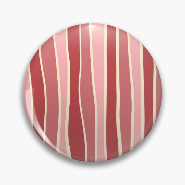 Item preview, Imperfect stripe- Mauve pink  designed and sold by Pattern Petals.