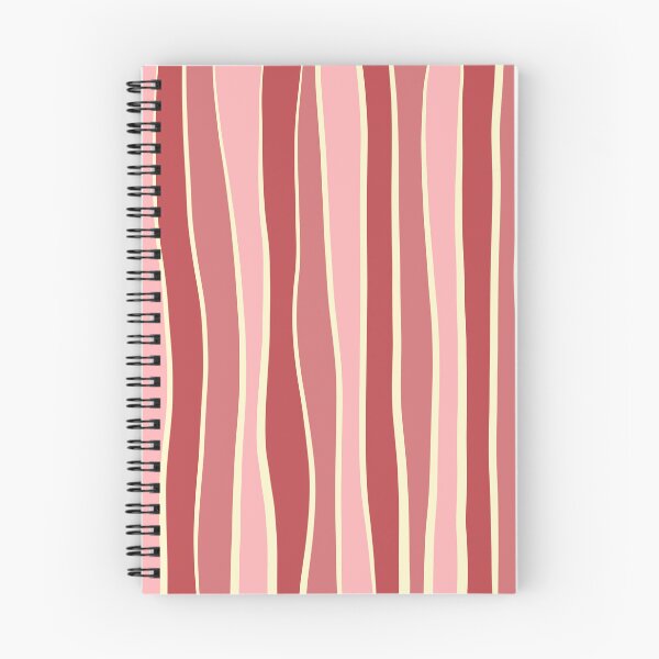 Item preview, Imperfect stripe- Mauve pink  designed and sold by Pattern Petals.