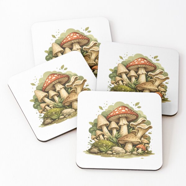 Item preview, Enchanted Forest Mushroom Illustration designed and sold by CreativeMindsetLab.