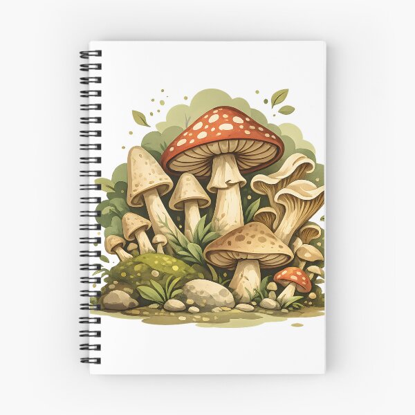 Item preview, Enchanted Forest Mushroom Illustration designed and sold by CreativeMindsetLab.