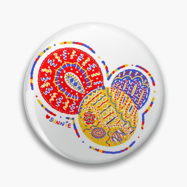 Item preview, Primary Circles - COLORFUL SHAPES AND PATTERNS  designed and sold by SunnieColors.