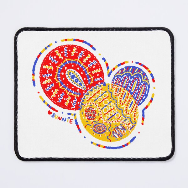 Item preview, Primary Circles - COLORFUL SHAPES AND PATTERNS designed and sold by SunnieColors.