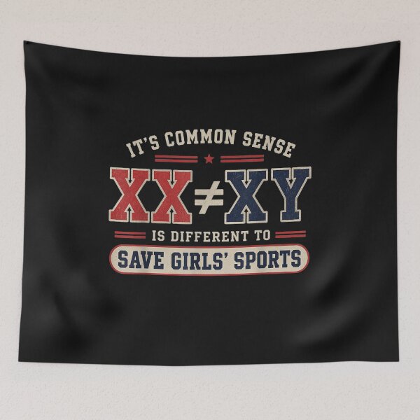 Item preview, Its Common Sense XX Not Equal XY Save Girls Sports designed and sold by tarikusa02.