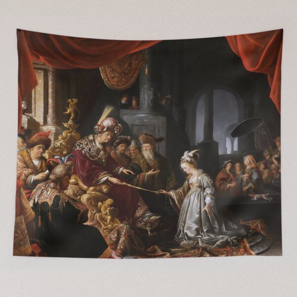 Item preview, Esther vor Ahasver by Jan Adriaensz van Staveren designed and sold by The Breathing Paint.