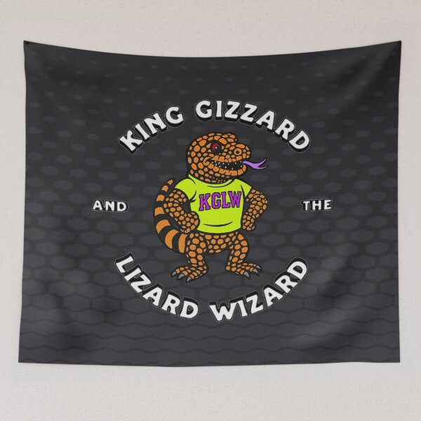 Item preview, King Gizzard and the Lizard Wizard  - Gila Monster  designed and sold by Q Art & Design .