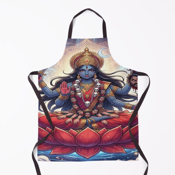 Item preview, Kali Goddess Seated on Lotus Throne designed and sold by Solomon-Ent-144.