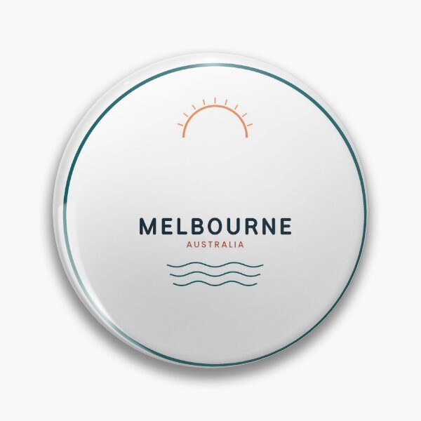 Item preview, Melbourne Australia Emblem Design designed and sold by BondiDrift.