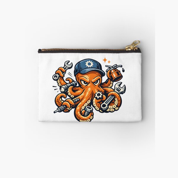 Item preview, Octopus Mechanic Garage Workshop designed and sold by CreativeMindsetLab.