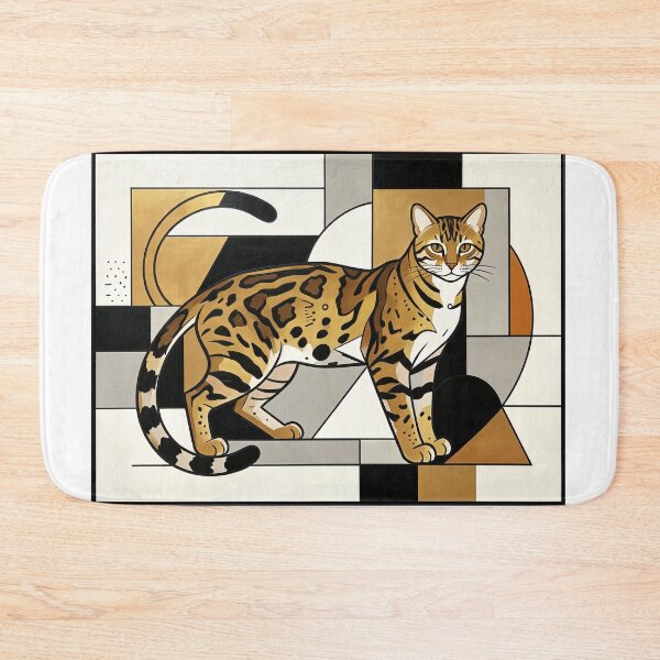 Item preview, cubist animal artwork designed and sold by forget45studio.