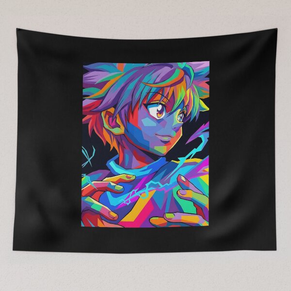 Item preview, Killua Zoldyck Pop Art designed and sold by zaidanfr66.